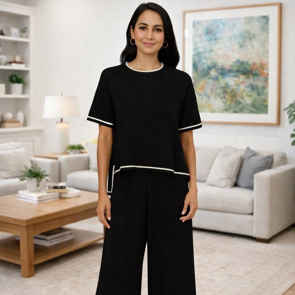 Adrianna Papell Women's Lightweight Sweater Set